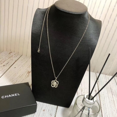 Chanel香奈兒山茶花項鍊 chanel 2018早春度假系列新款 正品開模定制