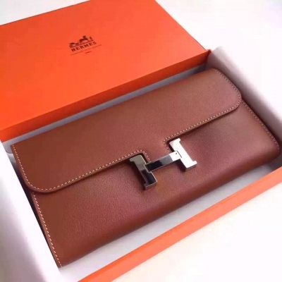 Hermès Constace 經典康斯坦H扣手包 德國進口swift小牛皮手工 土黃訂制 SIZE：21*13*3CM