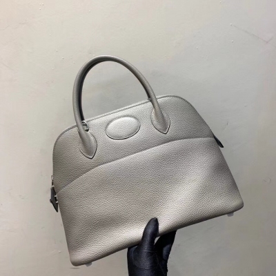 愛馬仕Hermes Bolide 31cm clemence 法國頂級tc皮 頂尖工藝 手縫蠟線