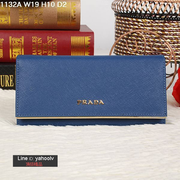 PRADA 長夾1132A 寶蘭