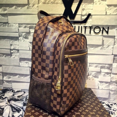 louisvuitton-路易威登 男士雙肩包，旅行專用！原版材質！Size：26cm*45cm*17cm!