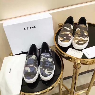 Celine 原廠貨 高品質如圖 簡約但不簡單！完全可以適配各種搭配！其楦型十分有魅力 絕對的時髦屆Top1！秒殺市面仿貨 、ingirl風格隨意搭配   鞋面進口防水帆布 上腳非常舒適 很軟 內裡和踮腳全羊皮 奢華選