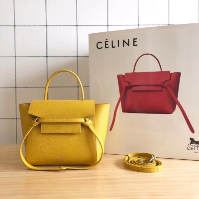 Celine Belt Bag 鯰魚包 鯰魚包BELT BAG 裡的Celine賽琳傳說 全新升級版本，最新穎的百搭包包，原單級別，內外全真皮！ 小號尺寸：20-11-17cm（肩帶長95cm） 中號尺寸：23-14-1