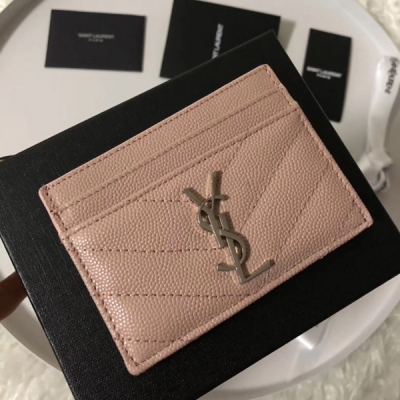 YSL Yves Saint laurent聖羅蘭 MONOGRAM 魚子醬 絎縫卡包 原版開發 只做最好品質 專研每一個細節 內裡進口羊皮 尺寸 10.5x 7.5x0.5cm 共五個卡片槽 貨號：423291