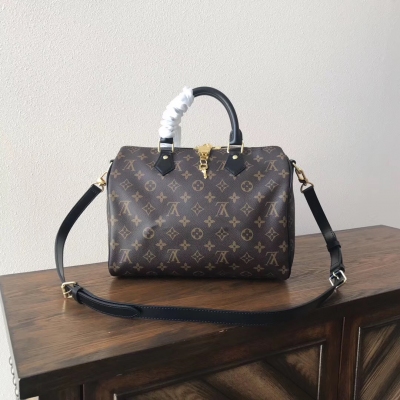 LV原單 Louis vuitton Seepdy30中號手袋到貨，路易威登M40391 配長肩帶 貨號：M41112，特定進口實心面料，進口真空電鍍24K五金，材質純銅，Louis Vuitton原廠代工碼。標誌性的造