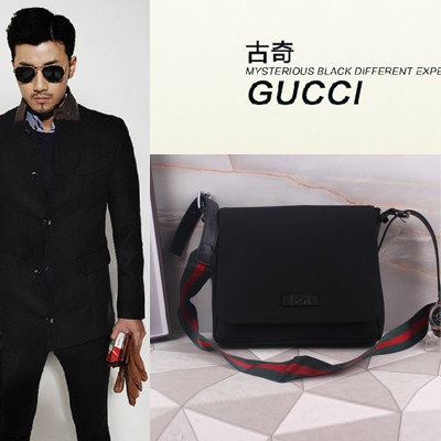 Gucci 古馳新款337074 KWT5N 1060 男包