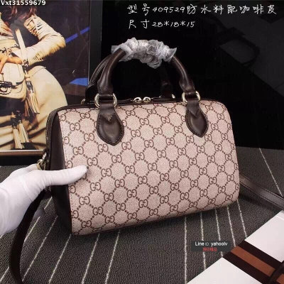 Gucci Shopping專櫃最新版5色款號409529尺寸28*18*15CM 官網首次發行採用G家最經典防水耐用面料 手工彩繡天竺葵印花專用牛皮配製完美搭配五金永久性不掉色完美極致強力推薦