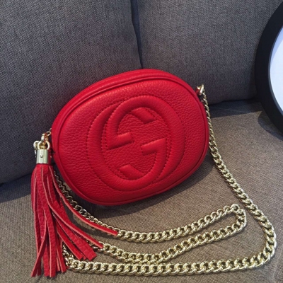 Gucci Soho 原單迷你鏈條手袋  美美滴的 夏季必備款 Size：19*15*5！