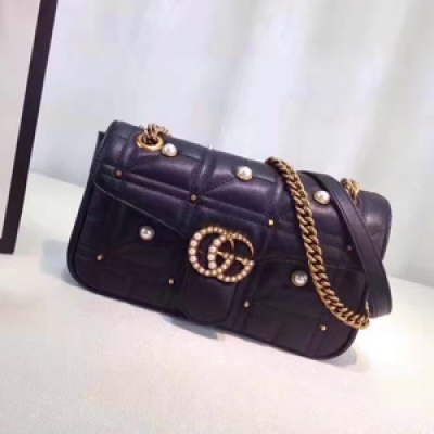 【GUCCI-古奇】十年打造專業GUCCI   市場頂級獨家控貨，專/櫃品質  採用進口牛皮，原廠五金！精緻做工。獨家實物拍照品質如圖可見 。款號：443497。尺寸：26*21.5*7。