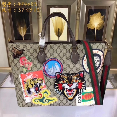 【GUCCI-古馳】十年打造專業GUCCI 市場頂級獨家控貨，專櫃品質 採用進口牛皮，原廠五金！精緻做工。 獨家實物拍照 品質如圖可見 。款號：474085。尺寸：37*29*15