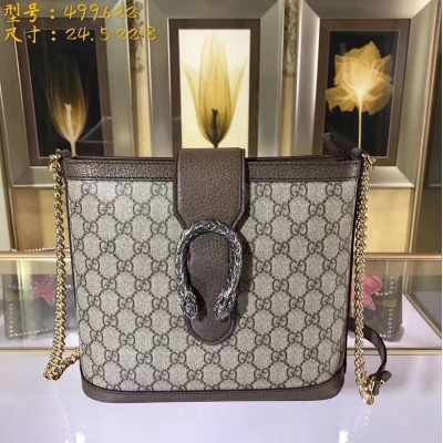 【GUCCI-古馳】 十年打造專業GUCCI 市場頂級獨家控貨， 專櫃品質 採用進口牛皮，原廠五金！精緻做工。 獨家實物拍照 品質如圖可見 。款號：499622。尺寸：24.5*22*8