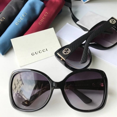 原單貨 GUCCI 古馳GG3729/F/S 鏡腿Logo鑲鑽石，原單一比一複製太陽眼鏡，鏡腳有原單編碼，  進口材料，獨有圈型，戴出你高貴的氣質 size:60-17-125