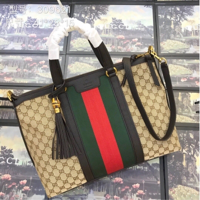 【Gucci古馳】Gucci新款。市場頂級獨家控貨，專櫃品質 採用進口牛皮，原廠五金！精緻做工。 獨家實物拍照 品質如圖可見。型號: 309621尺寸：寬41*高28*側寬15