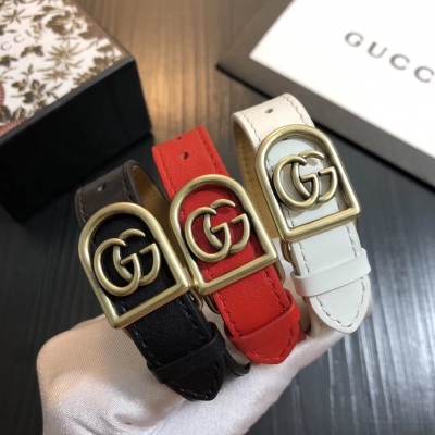 Gucci古馳皮帶 正品黃銅底材搭配各種日常和約會造型，隨性又經典 美美小仙女推薦自留