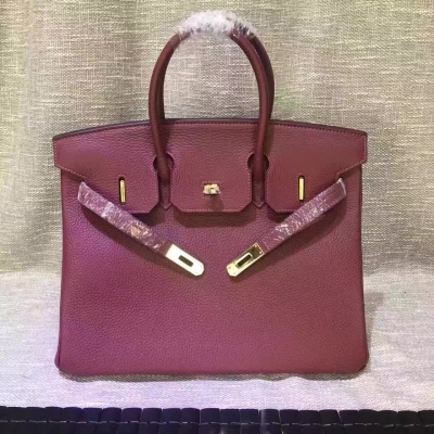 Hermes 愛馬仕Birkin新款原版牛皮手提肩背女包 HB0350