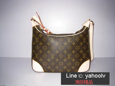 lv m51265 monogram老花 經典牛角包 斜背包