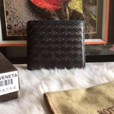 Bottega veneta 媲美專櫃,原版羊皮編織，多色可選，2個大鈔位，8卡位，，尺寸11.5cmx9.5cm