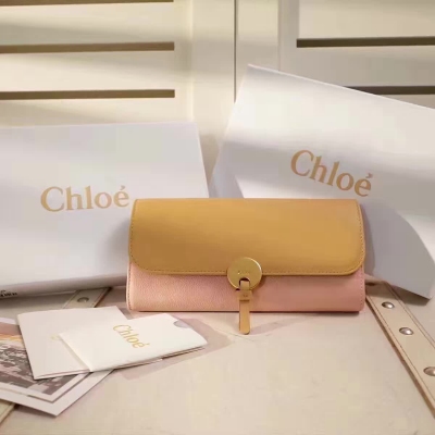 Chloé 3P0809 原牌荔枝紋配南非牛皮大容量內外全皮大層格＋卡位＋拉鍊格尺寸19x9x3