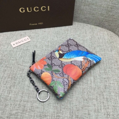 gucci新款零錢包、款號:424114   專櫃品質、實物實拍、原版皮質、純棉布拉鍊、尺寸:14.5x10cm 顏色:黑色、現貨出貨