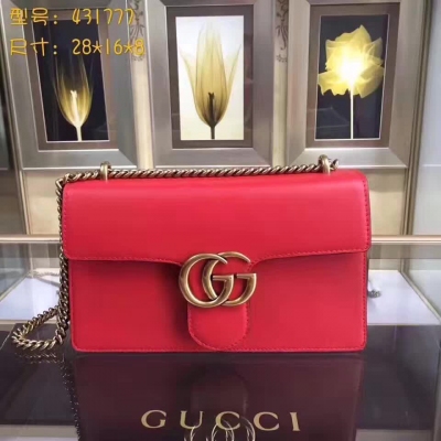 【GUCCI-古奇】十年打造專業GUCCI   市場頂級獨家控貨，專/櫃品質  採用進口牛皮，原廠五金！精緻做工。獨家實物拍照品質如圖可見 。