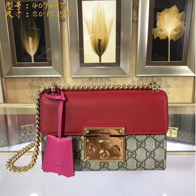 【GUCCI-古馳】十年打造專業GUCCI市場頂級獨家控貨，專櫃品質 採用進口牛皮，原廠五金！精緻做工。獨家實物拍照品質如圖可見 。款號：409487。尺寸：20*12.5*8