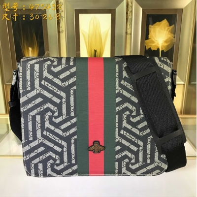 【Gucci古馳】Gucci新款。市場頂級獨家控貨，專櫃品質 採用進口牛皮，原廠五金！精緻做工。 獨家實物拍照 品質如圖可見。款號: 475432尺寸：寬30*高26*側寬8