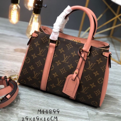 LV LOUIS VUITTON 路易威登 配套專櫃包裝 正品打造 頂級原單 Onehandle 國內CP市場首發 M44898 老花粉皮，斜挎手提袋 尺寸：29×19×10CM