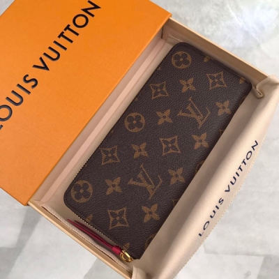 LOUIS VUITTON LV 路易威登 M42119 特別介紹 海外特供（專櫃貨）錢夾，小巧緊湊但容量充盈，由精緻耐用的帆布材質製成。亮色內襯與皮革拉鍊，盡顯女性俏皮魅力。尺寸：19.5X9cm