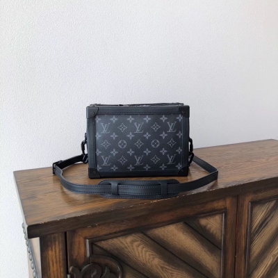 LOUIS VUITTON LV 路易威登 品質：複刻版 款號：M44427黑料 尺寸：25-18-10 材料：進口純膠老花料 全鋼五金