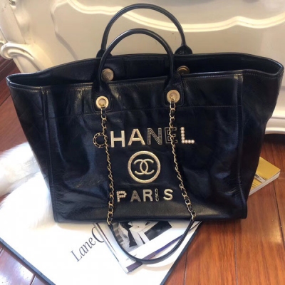 CHANEL香奈兒 tote bag 機車風 大容量 出街回頭率爆棚