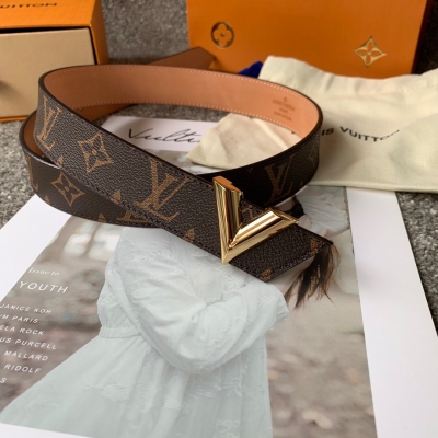 LOUIS VUITTON LV路易威登 獨家實拍 MADE in Spain 原單水貨Louis vuitton9019系列 海外原單貨，寬3.0。921精品鋼扣與正品零距離接觸