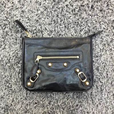 Balenciaga巴黎世家 進口牛皮零錢包 尺寸：16*2*12cm