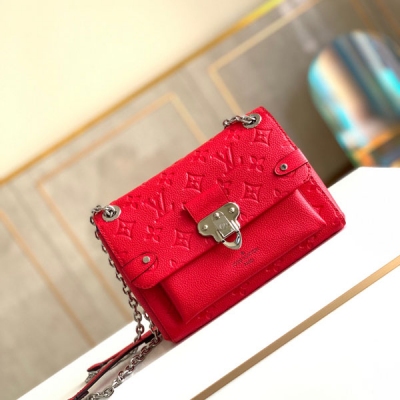 LOUIS VUITTON LV路易威登 特級原廠，專供代購，BB，M44883橙紅，尺寸 21x15x8 CM