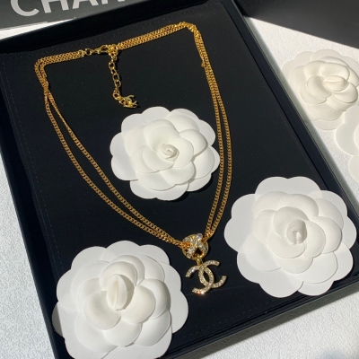 Chanel香奈兒 首飾推薦高級定制 Chanel 2023ss早春新款項鍊中古vintage 簡約百搭單品 低調極簡風格 時髦洋氣